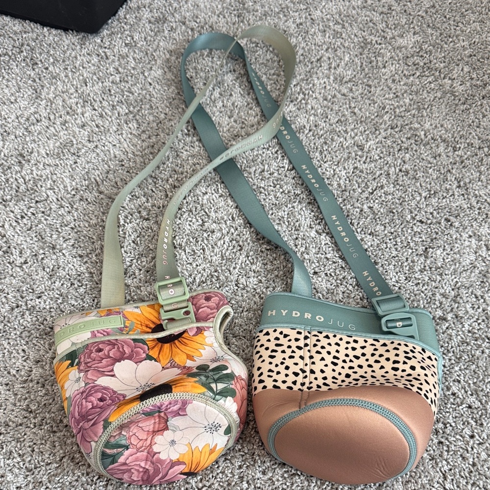 HydroJug Floral and Animal Print Crossbody Bags